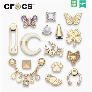 Nbaby crocs Kim loại MỚI jibbitz charm / charm crocs / jibbitz Set / crocs jibbitz / Sinh nhật