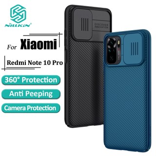 Ốp lưng Nillkin CamShield PC cứng có nắp trượt Bảo vệ Camera cho Redmi Note 10 Pro