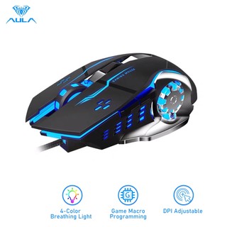 AULA S20 Chuột có dây Gaming Hỗ trợ lập trình macro