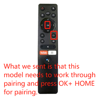 Điều khiển từ xa bằng giọng nói Bluetooth mới RC890 cho vỏ TV thông minh Android Full HD 43FG5000 Go