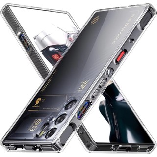  Ốp Điện Thoại Trong Suốt Cho Nubia RedMagic Red Magic 10S 9 10 Air 8 8S 9S 11S 11 Pro Plus Pro + 5G Vỏ Silicon TPU Mềm Chống Sốc Vỏ Bảo Vệ Camera 