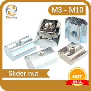  Phụ kiện cấu hình nhôm tiêu chuẩn Châu Âu: Hạt T, đai ốc trượt