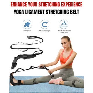 GYMPRO Yoga Band Chân Tập thể dục duỗi dài ban nhạc Yoga dây chằng chân kéo dài