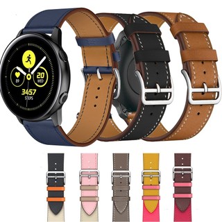 Dây da thay thế cho Samsung Galaxy watch Active 2 đồng hồ FE 7 6 5 4 Watch5 Pro Watch6 watch4 cổ điển 42mm 46mm 40mm 44mm 43mm 47mm