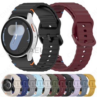 Dây đeo silicon Vòng tay Phụ kiện cho Galaxy Watch 7 FE 6 5 Pro 4 44mm 40mm 45mm Classic 46mm 47mm 43mm 42mm