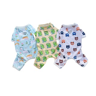 Bộ Đồ Ngủ Cho Chó Dễ Thương Trang Phục Chó Con Đồ Ngủ Mèo Áo liền quần Mùa Hè Chó Quần Áo Cho Chó Lớn Thú Cưng Quần Áo Bốn Chân