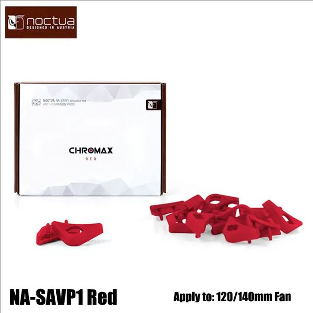 Noctua NA-SAVP1 16 Cái / bộ chromax Miếng Lót Chống Rung Vỏ Quạt Silicon Gắn Bộ Hấp Thụ Tiếng Ồn Miế