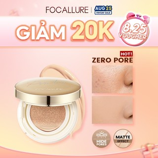 Phấn nước BB FOCALLURE Golden Age 12g chống nước kết cấu mỏng nhẹ che phủ hoàn hảo làm mờ lỗ chân lông