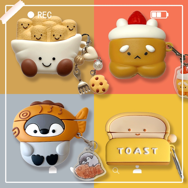 New TPU Earphone Cover for AirPods 3d Gen Case Cartoon Earphone Case New for AirPods Pro2 Earphone C