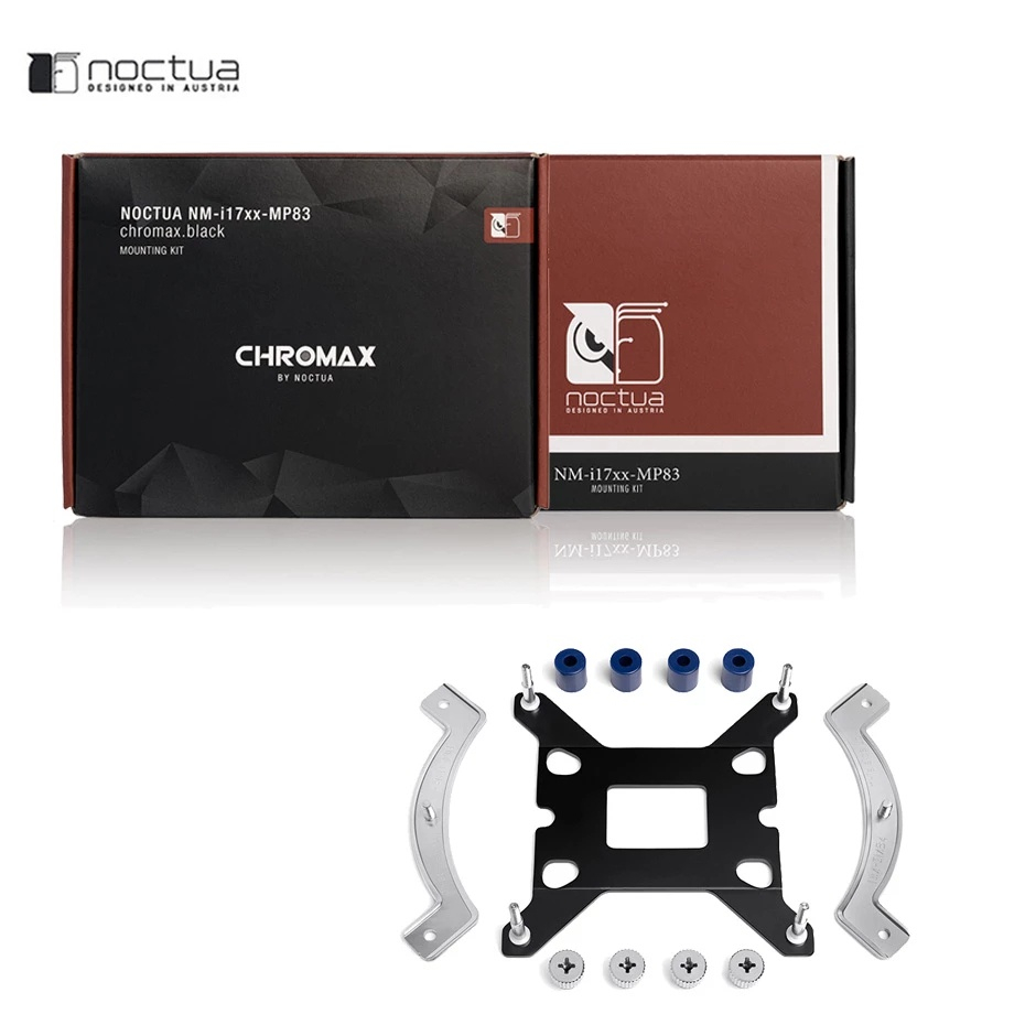Noctua NM-i17xx-MP83 / NM-i17xx-MP78 chromax.black Bộ nâng cấp gắn CPU làm mát cho Intel LGA1700