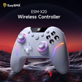 Bộ điều khiển chơi game EasySMX X20 Phiên bản PC Switch Pro Không dây Steam Elite Bộ điều khiển Xbox Mobile iPad Bluetooth