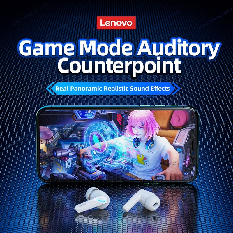 Tai nghe chơi game Lenovo GM2 PRO Tai nghe Bluetooth Độ trễ thấp In-Ear Chống nước Chất lượng âm thanh HIFI Bluetooth 5.3 | BigBuy360 - bigbuy360.vn
