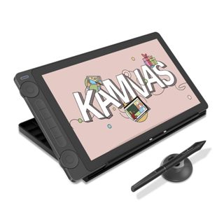 Máy tính bảng vẽ HUION Kamvas 13 (Gen 3) có màn hình, Màn hình vẽ đồ họa bằng kính vải Canvas 13,3 Inch, 99% sRGB, PenTech 4.0 mới, Áp suất bút 16384, Mặt số kép và 5 phím Express