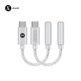  Jcally JM12 Bộ chuyển đổi âm thanh kỹ thuật số Type-C sang 3,5mm Bộ chuyển đổi âm thanh KTO2H20 Chip DAC 32bit   384KH DSD128 