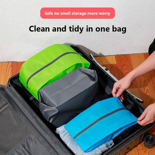 Gympro Giày Chống Bụi Túi Bảo Quản Đa Năng Có Thể Gập Lại Du Lịch Ngoài Trời Di Động Nylon Giày Túi Chống Thấm Nước Giày