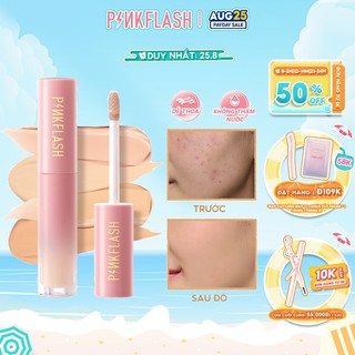 Kem Che Khuyết Điểm Pinkflash Lâu Trôi Kháng Nước Không Bị Vón Cục Độ Che Phủ Hoàn Hảo 30g