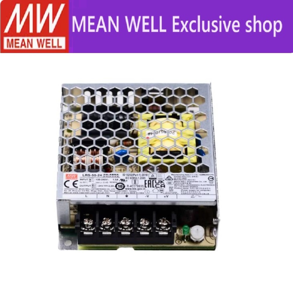 MEAN WELL LRS-50 LRS-50-3.3 LRS-50-5 LRS-50-12 LRS-50-15 LRS-50-24 LRS-50-36 LRS-50-48 50W