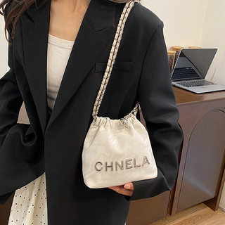Moweikadi Phiên bản Hàn Quốc của túi đeo chéo nữ thời trang gợn sóng nước đa năng túi xô đeo vai