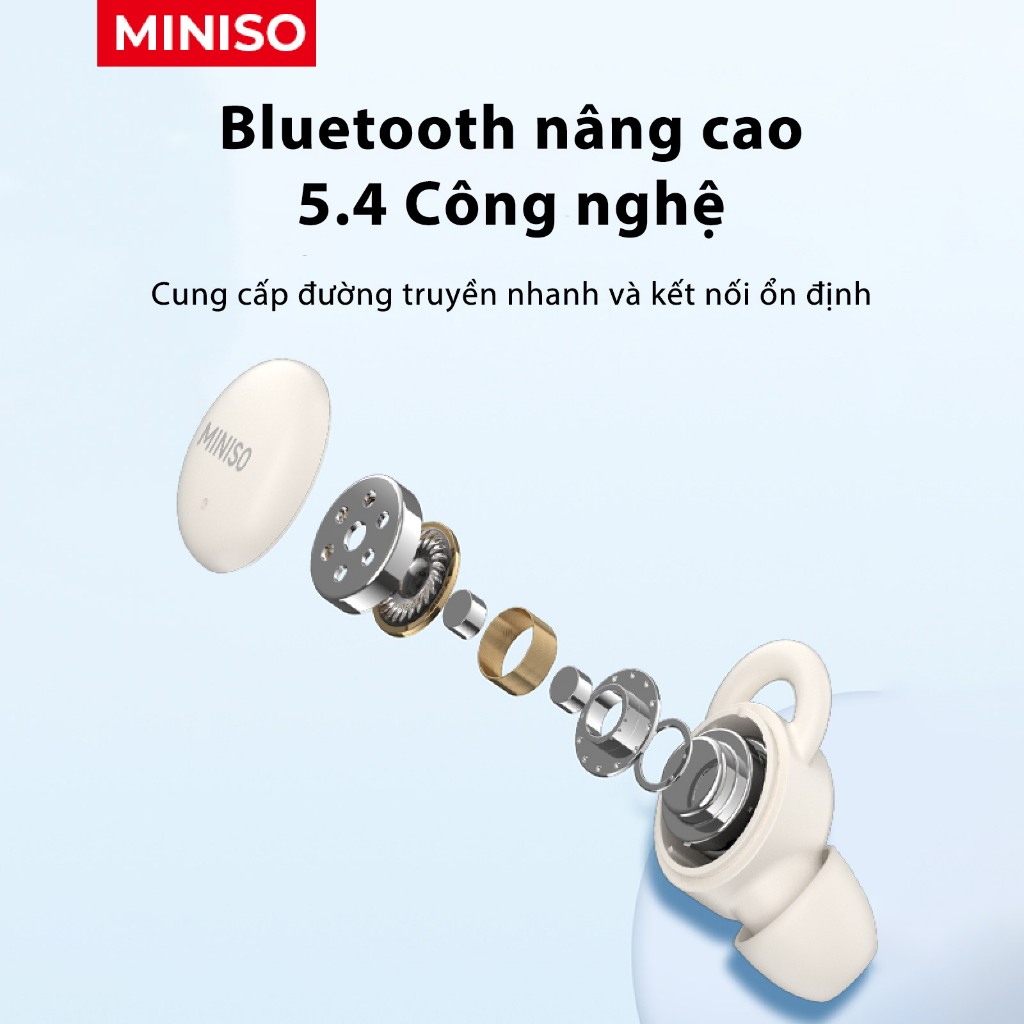 MINISO X10 Tai nghe ngủ Tai nghe BT 5.0 chống nước IPX5 / Tai nghe không dây ngủ vô hình Mini X10 / Tai nghe Bluetooth thể thao / Tai nghe nhạc âm thanh nổi / Tai nghe Bluetooth sạc | BigBuy360 - bigbuy360.vn