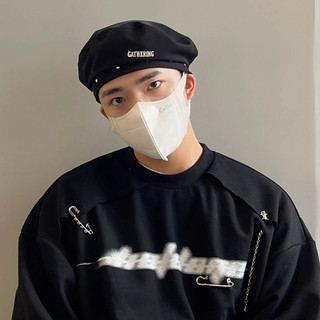 Superwzm Hip Hop Đinh Tán Có Thể Điều Chỉnh Mũ Nồi Nam Hợp Thời Trang Thoáng Mát Mùa Xuân Mùa Hè Mỏng Phong Cách Phù Hợp Với Chữ Họa Sĩ Mũ Nữ