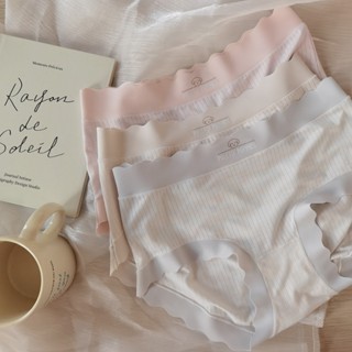   Queen 's Secret  CAO CẤP 3 cái   bộ Quần lót đáy Cotton nữ 3A cô gái kháng khuẩn Fanny gói đồ lót hông 