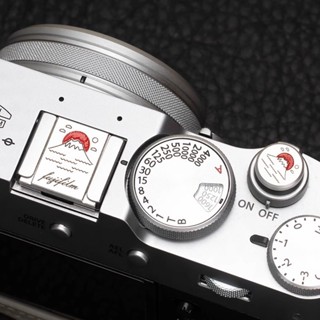 CANON Nút chụp chìa khóa giày nóng kim loại máy ảnh phù hợp với nhiều mẫu máy ảnh khác nhau như Fuji x100vi xs20 xt5, Nikon zf, Leica q3, v.v.