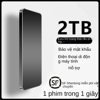 Mới Di Động 1TB Di Động Đĩa Cứng Di Động Tốc Độ Cao type-c2T Đĩa Chơi Game Máy Tính Di Động Dung Tích Lớn Đĩa Cứng Di Động