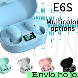 Quyun E6S Tai nghe Bluetooth 5.0 Màn hình LED chống nước âm thanh nổi 9D không dây Tương thích với Android IOS
