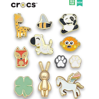  Jibbitz Charm Animal series Crocs Jibbitz Bộ kim loại chất lượng cao 