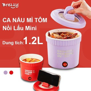  BREZZY Nồi Cơm Điện mini Đa Năng Dung Tích 1   2L 