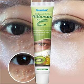 ⚡Chính Hãng⚡Kem dưỡng mắt, kem mụn thịt quanh mắt,Kem Mắt Vitamin E 20g Loại bỏ các hạt mỡ quanh mắt.làm mờ nếp nhăn thâm quầng mắt, Kem mụn thịt