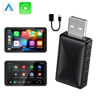 Bộ chuyển đổi ô tô Carplay / Android không dây cho ô tô có dây Carplay sang không dây cho iPhone Android 12 + Điện thoại