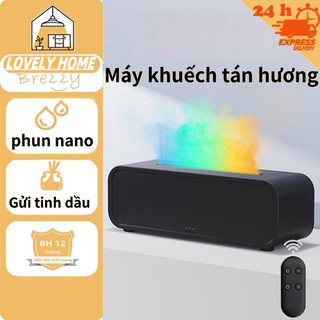 Máy khuếch tán hương thơm Năng động Xịt phun sương lớn Tắt tiếng Văn phòng Hộ gia đình Ánh sáng bầu không khí đầy màu sắc