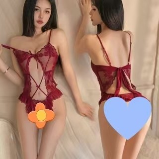 Bộ Đồ Ngủ Gợi Cảm Nữ Cao Cấp Ren Sling Váy Ngủ Loungewear Tinh Tế