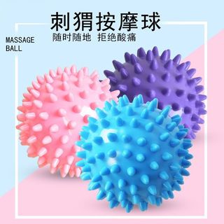  1 CÁI PVC Spiky Ball Massage Điểm kích hoạt Thể thao Bàn tay Chân lưng Vai Tập thể dục Cổ Giảm đau Con lăn giảm căng thẳng Bóng tập Yoga Thể dục Máy mát xa chân