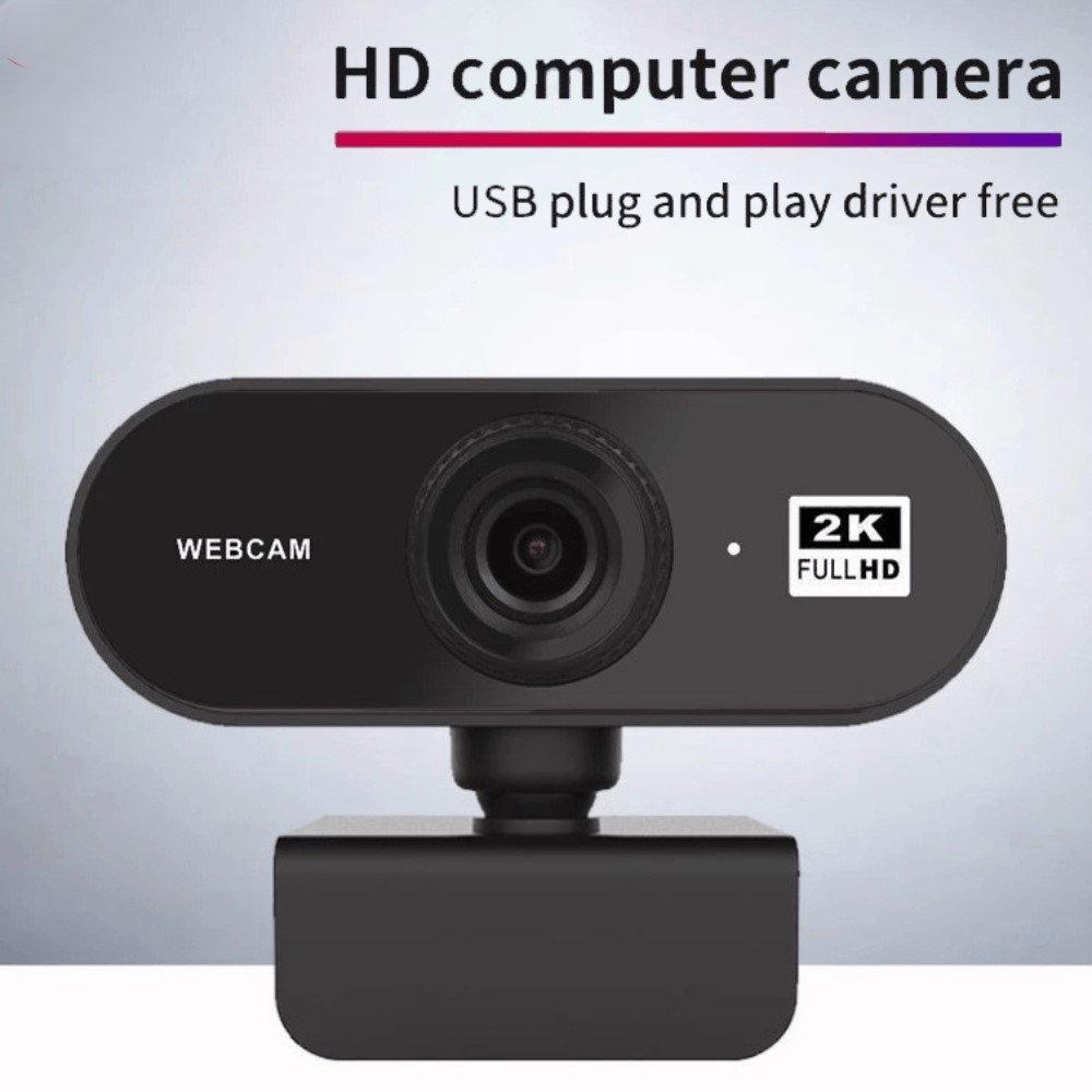 Thực Tế 2K HD Webcam 1080P Full HD Gọi Video USB Web Camera Có Mic Giảm Tiếng Ồn Cho PC / Laptop 720P Cuộc Gọi Video Full HD