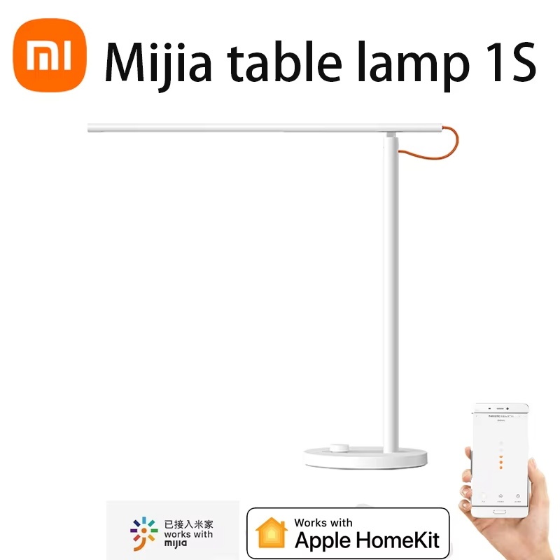 Đèn bàn Xiaomi Mijia 1S Phiên bản nâng cao Ra95 Chỉ số kết xuất màu cao Hỗ trợ điều khiển bằng giọng nói Bảo vệ mắt Gấp đèn bàn