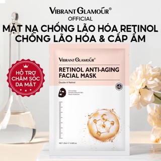 1 Mặt nạ Retinol  VIBRANT GLAMOUR dưỡng ẩm/chống lão hóa/làm trắng da/ mờ vết thâm/ săn chắc 25ml