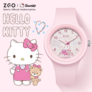 ZGO x Sanrio Đồng Hồ Phát Sáng Chống Thấm Nước Giai Điệu Đồng Hồ Nữ và Trẻ Em, Hộp Quà Tặng 877