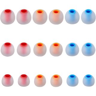 Đầu tai nghe nhét tai bằng silicon mềm Đầu thay thế phù hợp cho tai nghe nhét tai (Lỗ trong từ tai nghe 3,8mm - 4,2mm) 9 cặp S / M / L