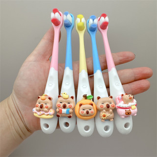Cột Sống Hoạt Hình Ngộ nghĩnh Bàn Chải Đánh Răng Trẻ Em 1-6-12 Tuổi Mịn Mềm Lông Mười Ngàn Tóc Sữa Cho Bé Bàn Chải Đánh Răng Nhà Sản Xuất Bán Buôn