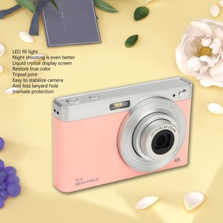 Có thể bán buôn Máy Ảnh Kỹ Thuật Số 4K Dành Cho Thanh Thiếu Niên Màn Hình IPS 2.88 Inch HD 50MP 16X Zoom Retro Nhỏ Gọn Di Động Vlogging Du Lịch