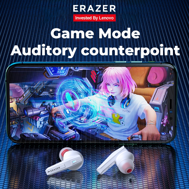 Tai nghe Lenovo Erazer XT86 Pro Chơi game Bluetooth Tai nghe không dây có độ trễ thấp Tai nghe chơi game chống nước HIFI Chất lượng âm thanh Bluetooth 5.4 | BigBuy360 - bigbuy360.vn