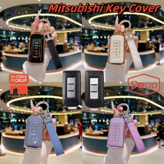 Ốp Chìa Khóa Mitsubishi Xforce, Xpander, Outlander, Attrage, Pajero  TPU sang trọng dành cho xe Trường hợp chìa khóa xe hơi phụ tùng ô tô Xpander