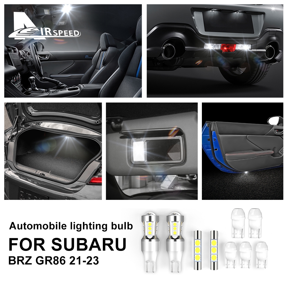 Dành Cho Subaru BRZ / Toyota GR86 2021-2024, đèn LED quanh thân xe, đèn nội thất, phụ kiện