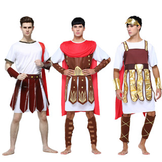 Người Lớn Sparta Hy Lạp La Mã Chiến Binh Võ Sĩ Đấu Sĩ Trang Phục Hiệp Sĩ Julius Caesar Trang Phục Tiệc Halloween Carnival Mardi Gras Váy Lạ Mắt