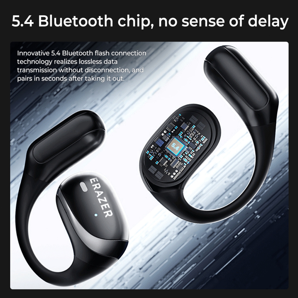 Lenovo ERAZER X9 OWS Tai nghe không dây  Bluetooth 5.4 âm thanh nổi Hifi Music IPX4 Tai nghe thể thao | BigBuy360 - bigbuy360.vn