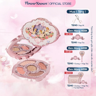 Flower Knows Midsummer Fairytales Collection Bảng phấn mắt năm màu nổi 6,5g