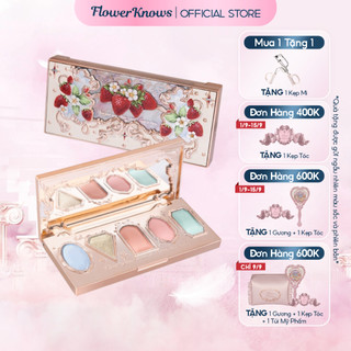 Flower Knows Bảng Phấn Mắt Năm Màu Sắc Trọng Lượng 6g