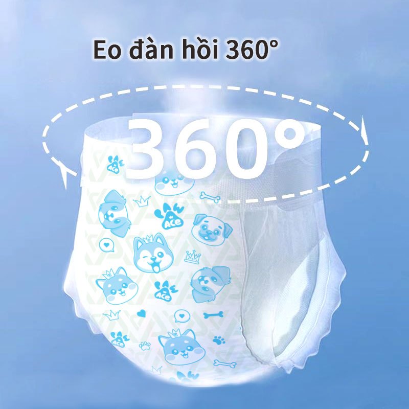 Tã Lót PAW ACE Thú Cưng 12 Gói Mềm Cho Chó Nam Và Nữ Nhiều Kích Cỡ M L XL XXL XXXL XXXXL Thoải Mái